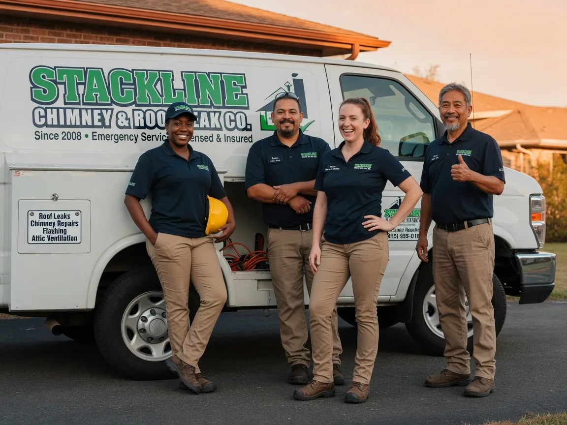 Chimney flashing repair company in Glencoe, CA